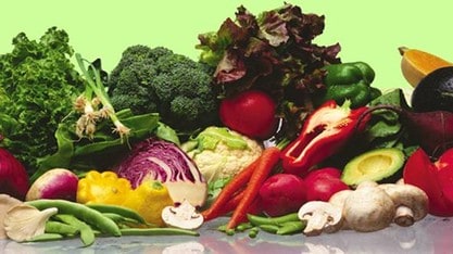 Imagen con diferentes verduras