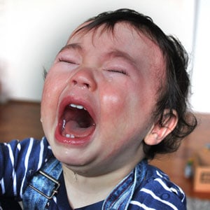 Niño llorando