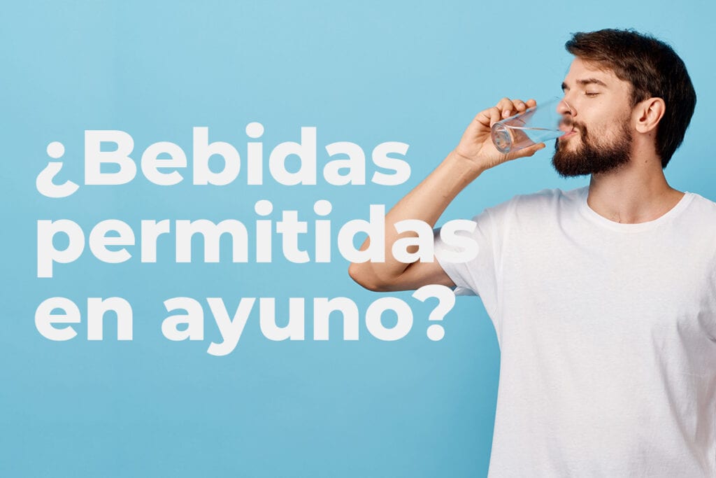 Las bebidas permitidas en ayuno intermitente