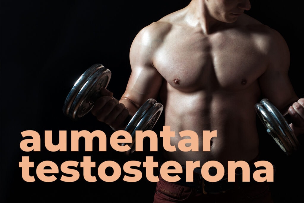 Un chico hace entrenamiento para aumentar la testosterona natural